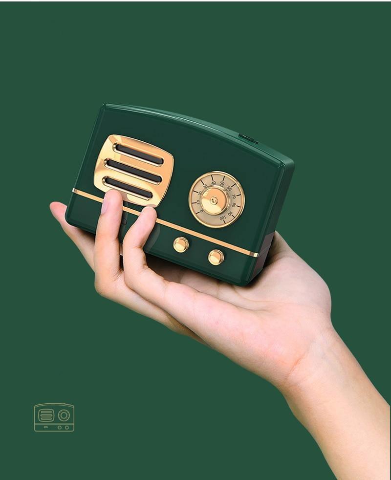 Vintage Radio Scent Diffuser Humidifier