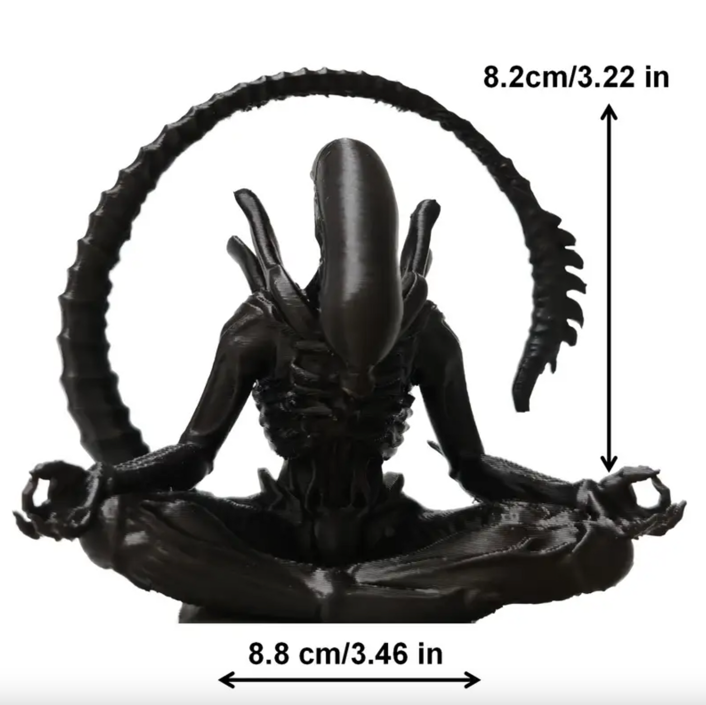 Chillomorph™ - Meditating Xenomorph Figurine