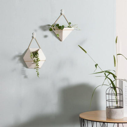 Hanging Geometric Terrarium