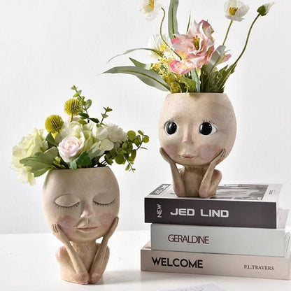 Rosy Cheeky Face Planter