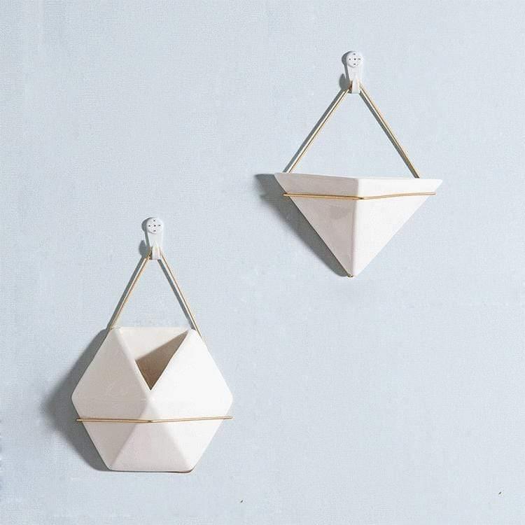 Hanging Geometric Terrarium