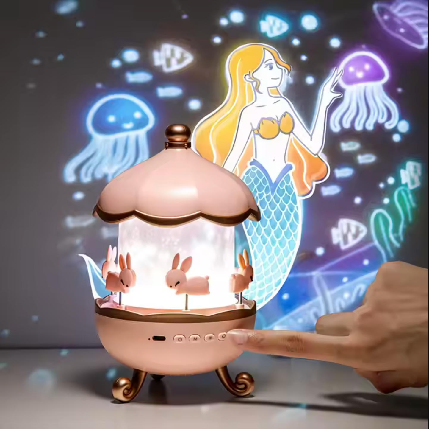 DreamTwirl™ - Projector Night Light