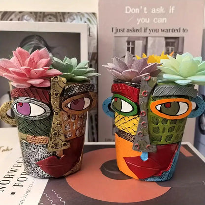 Picasso Pot™ - Abstract Face Planter