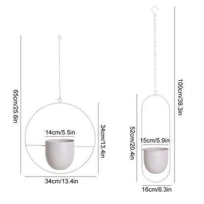 AeroHalo™ - Metal Hanging Planter