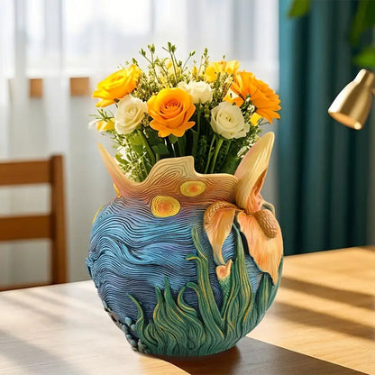 Starry Bloom™ – Van Gogh Vase