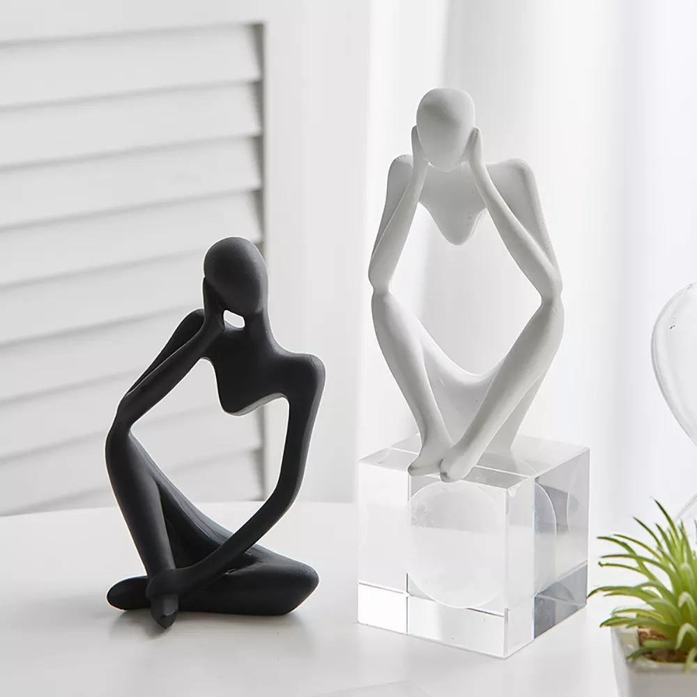 Mindful Abstract Statue
