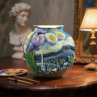 Starry Bloom™ – Van Gogh Vase