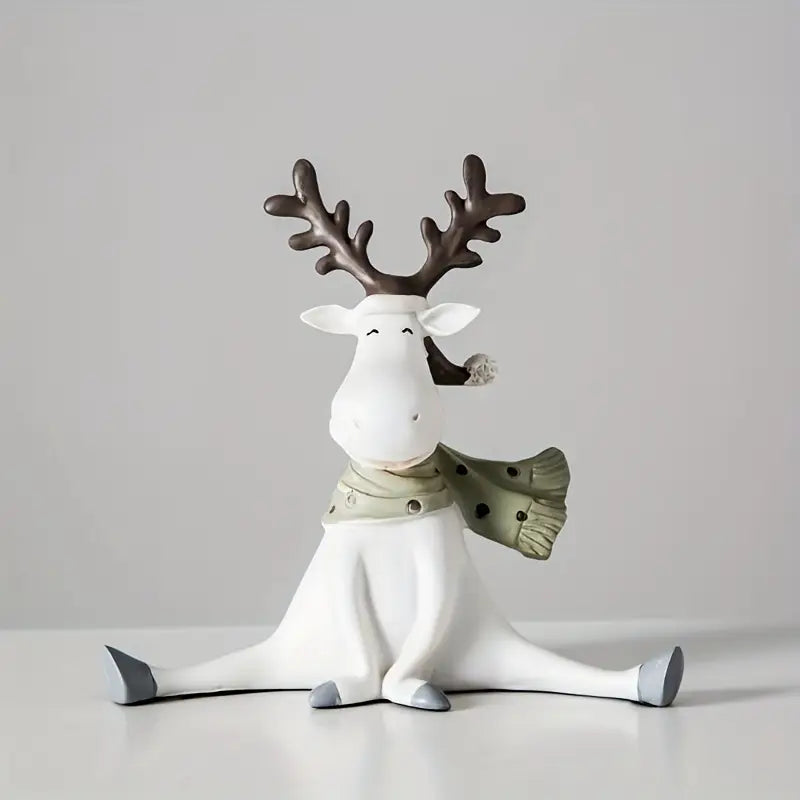FrostyElk™ - Holiday Reindeer Figurine