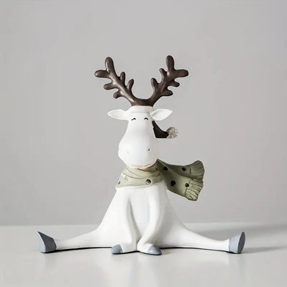 FrostyElk™ - Holiday Reindeer Figurine