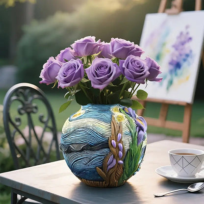 Starry Bloom™ – Van Gogh Vase