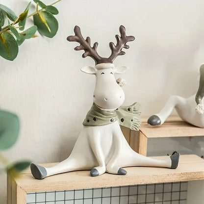 FrostyElk™ - Holiday Reindeer Figurine