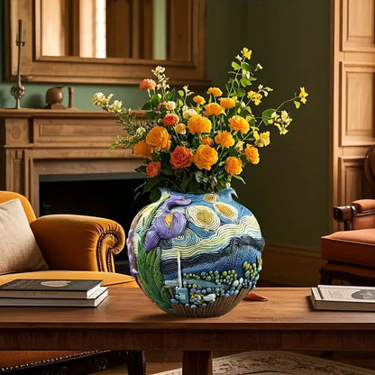 Starry Bloom™ – Van Gogh Vase