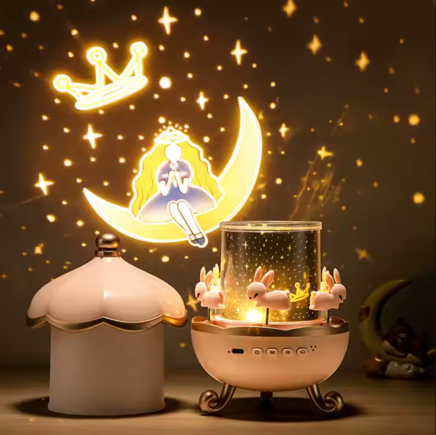 DreamTwirl™ - Projector Night Light